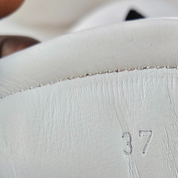 Alexandre Birman Clarita Bow Shearling Leather Sneakers - Picture 7 of 7